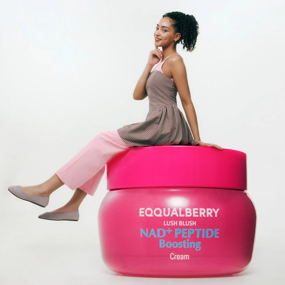 EQQUAL BERRY NAD+ Peptide Boosting Cream